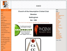 Tablet Screenshot of cacc.intheteam.com